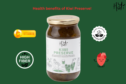 The health benefits of Kiwi preserve jam