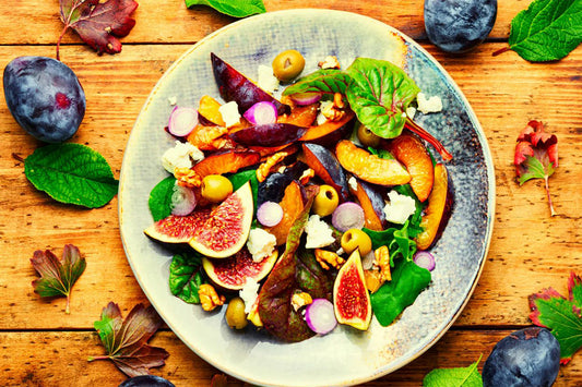 Revitalizing Plum Walnut Salad Recipe