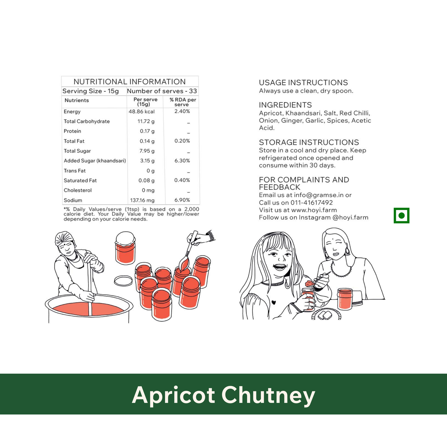 Bestseller Chutneys - Mango plum and apricot