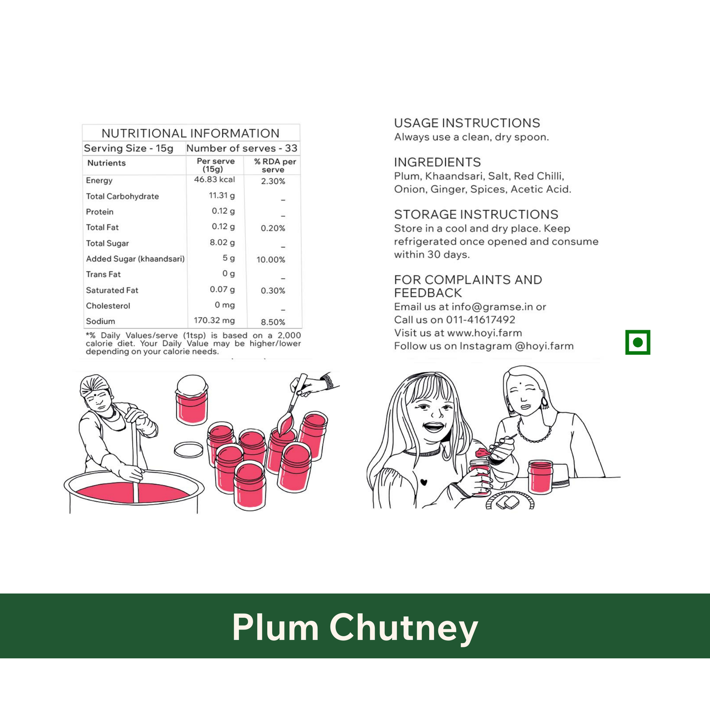 Bestseller Chutneys - Mango plum and apricot