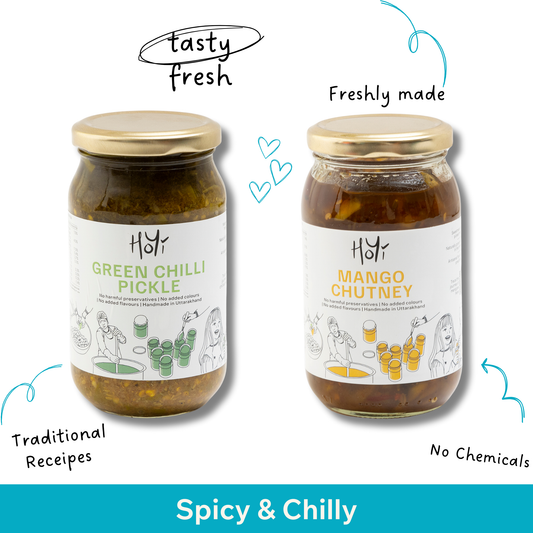 Spicy and Chilli - Pack of 2