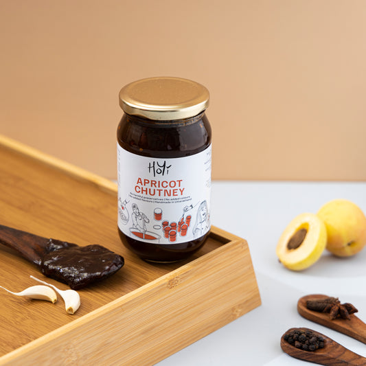 HoYi Apricot Chutney (480gms) Handmade and Organic (Creative)