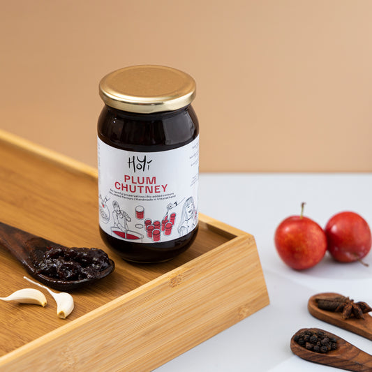 HoYi Plum Chutney (480gms) Handmade and Organic (Creative)