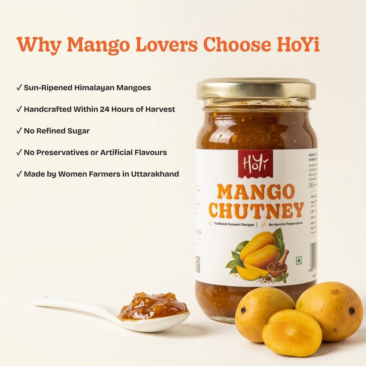 Sweet, Tangy & Hot Chutney Combo - Pack of 3