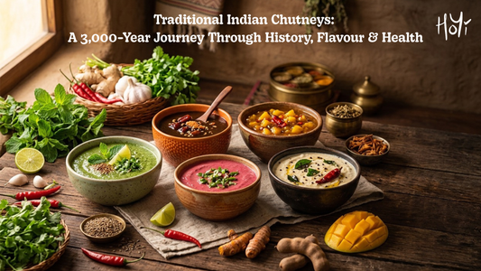 Traditional Indian Chutneys: A 3,000-Year Journey Through History, Flavour & Health