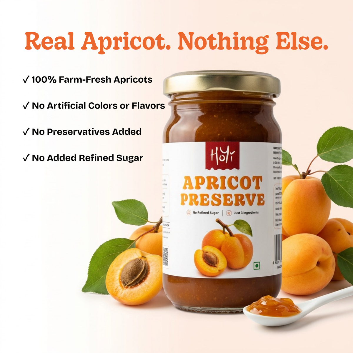 Apricot Preserve - Tart Himalayan Apricots