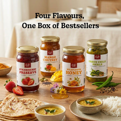 Bestseller Flavors - Jam, honey, chutney and pickle