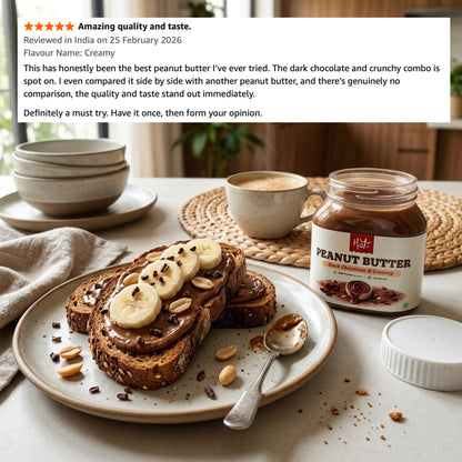 Dark Chocolate Peanut Butter - Creamy (325 g)