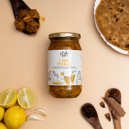 HoYi Lime Pickle (400gms) Handmade and Organic (Creative)