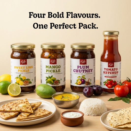 HoYi The Perfect Himalayan Condiment Pack – Tangy Pack of 4