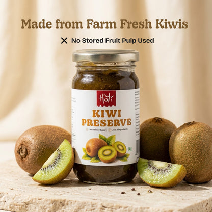 Kiwi Preserve - Loaded with Fresh Kiwi Chunks