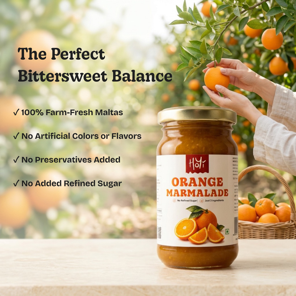 Orange Marmalade + Dark Chocolate Peanut Butter Combo