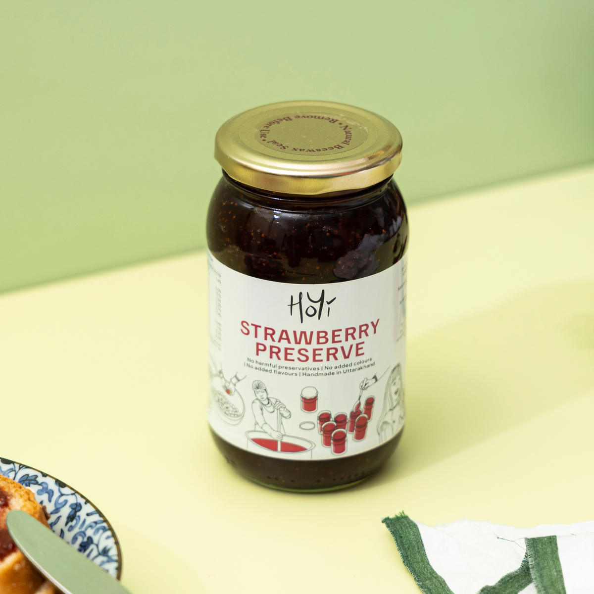 Strawberry Preserve - With fresh juicy chunks