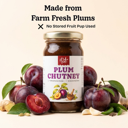 Plum Chutney - Kumaoni Recipe, Sweet and Spicy
