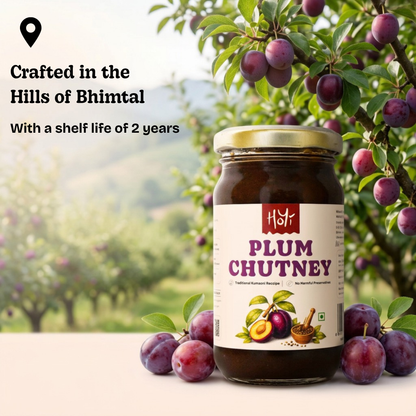Plum Chutney - Kumaoni Recipe, Sweet and Spicy