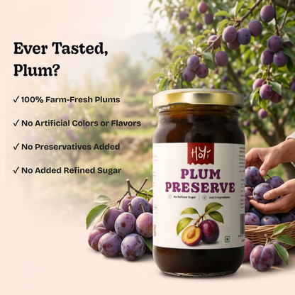 Plum Preserve - Fresh Himalayan Juicy Plum