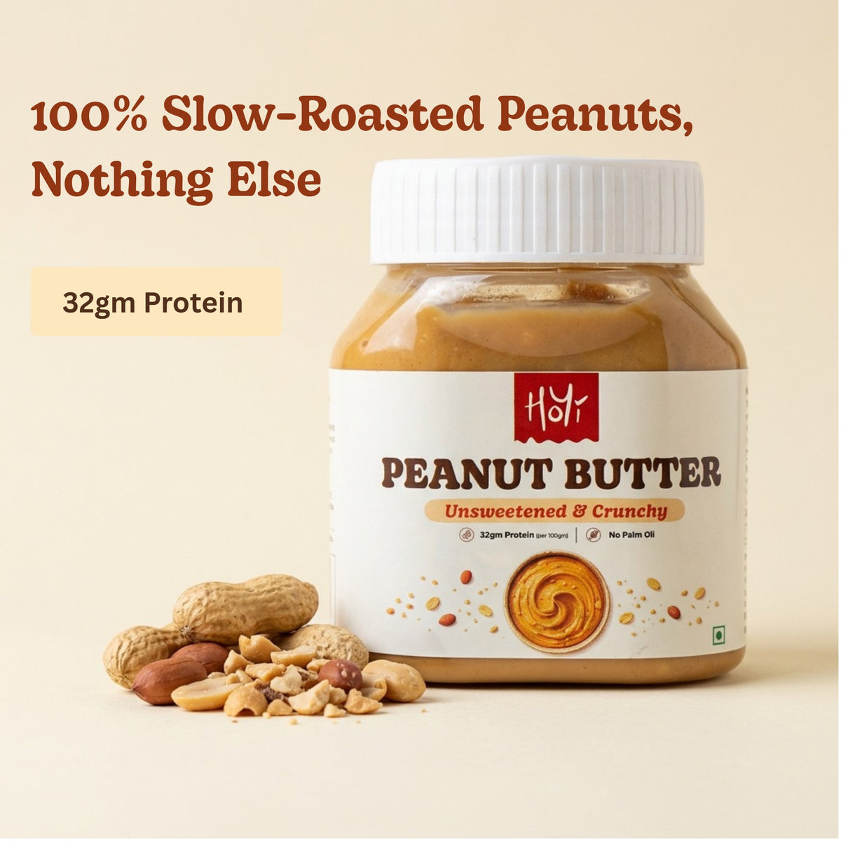 Unsweetened Peanut Butter (325 g)