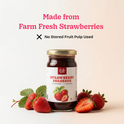 Strawberry Preserve - With fresh juicy chunks