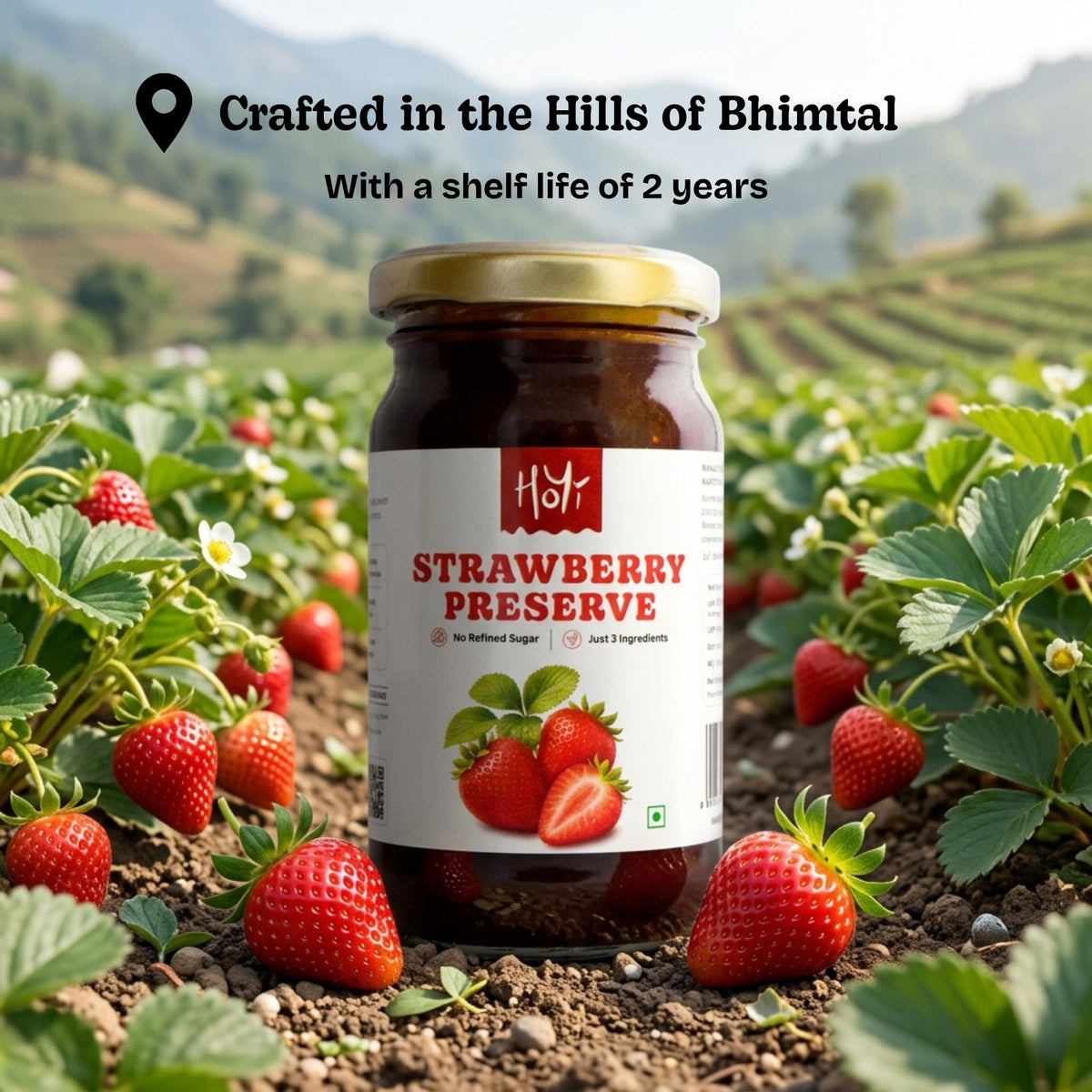 Strawberry Preserve - With fresh juicy chunks